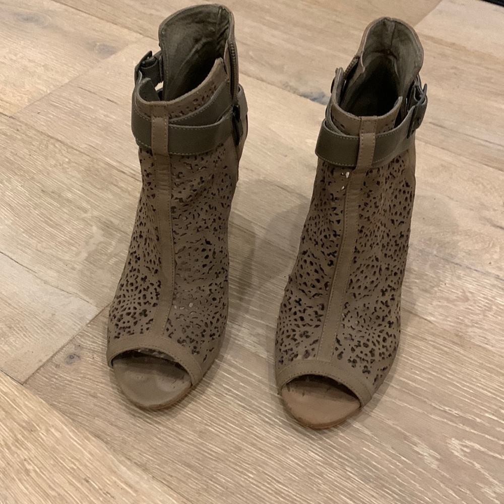 Open Toe Booties - image 1